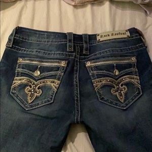 Rock Revival Crop Jeans